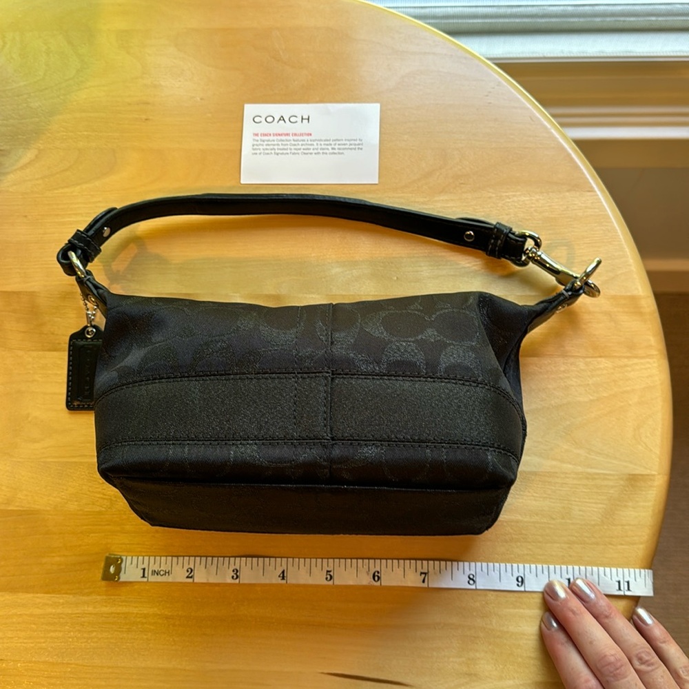 🖤Vintage Y2K black signature coach mini bag! 🖤